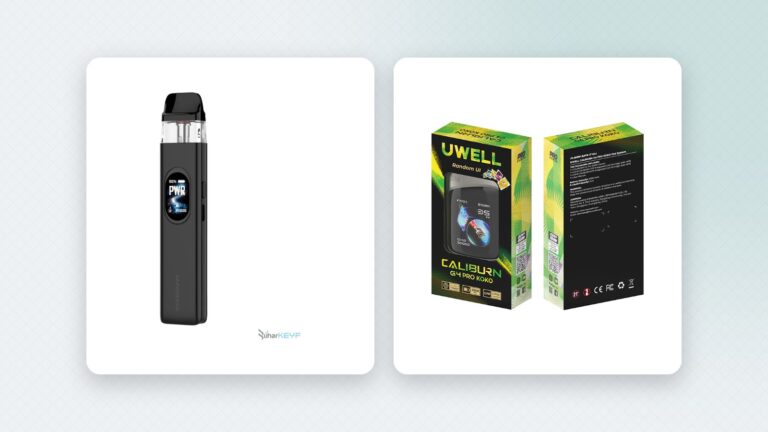 Uwell Caliburn G4 Pro KOKO ve Vaporesso XROS 6 pod sistem